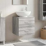  Umivaonik s policom Siva Sonoma 49,5 x 44,5 x 66,5 cm | shoptok.hr