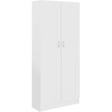 Ormarić za knjige bijeli 82,5x30,5x185,5 cm konstruirano drvo | shoptok.hr