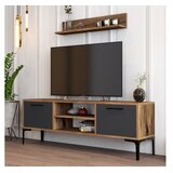 Hanah home Riga 845HCT3104 TV polica, antracit-braon | Eponuda.ba