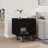  Nočna omarica Črna Orehovina 40,5 x 40 x 48 cm Konstruiran les, (5000160468) | Shoptok.si