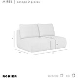 Rodier Zelena sedežna garnitura iz tkanine bouclé 164 cm Mirel – | Shoptok.si