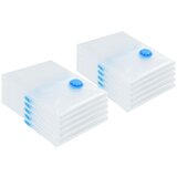 vidaXL Vakuum torba za putovanje Prozirna Plastika 70 x 50 cm Sklopiva | shoptok.hr