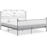  Okvir za krevet sivi metalni 180 x 200 cm | shoptok.hr