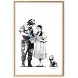  Plakat - Dorothy and the Policeman 40x60 Zlatni okvir | shoptok.hr