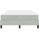  Krevet s opruga kutije Svijetlo siva 120 x 200 cm tkanina | shoptok.hr