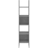 Ormarić za knjige siva boja betona 40 x 35 x 180 cm od iverice | shoptok.hr