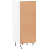  Komoda bijela 34,5 x 34 x 90 cm od konstruiranog drva | shoptok.hr