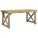  3-dijelni vrtni blagovaonski set od impregnirane borovine | Eponuda.com