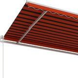 Tenda na automatsko uvlačenje 600 x 300 cm narančasto-smeđa | shoptok.hr