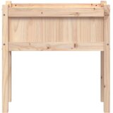  Vrtna sadilica s nogama 70 x 31 x 70 cm od masivne borovine | shoptok.hr
