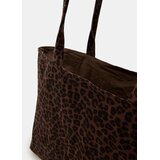 Sinsay Dvosmjerna pamučna torba s leopard uzorkom | shoptok.hr