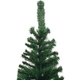  Umjetno osvijetljeno božićno drvce s kuglicama L 240 cm zeleno | Eponuda.ba