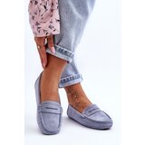 Boto Women's Suede Moccasins Blue Lenvie | shoptok.hr