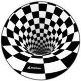 Sharkoon sfm12 - 3d vortex 2r=120cm črna/bela talna podloga | Shoptok.si