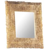  Ogledalo 50x50 cm trden mangov les | Shoptok.si
