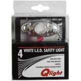QLIGHT Kolesarska LED svetilka 4 LED z 4 načini delovanja 2xCR2032 Cene