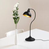 Hanah home stona lampa E27 socket, crno-zlatna Cene