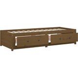  Dnevni ležaj smeđa boja meda 90x200 cm od masivne borovine | shoptok.hr