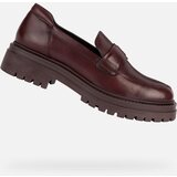 Geox Burgundy women's loafers Iridea - Women's Cijene