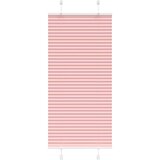vidaXL Plisirana zavesa roza 55x150 cm širina blaga 54,4 cm poliester, (5000297664) | Shoptok.si