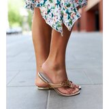 Gemre Brown elegant flip-flops Buttapietra | shoptok.hr