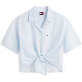 Tommy Jeans Bluza svetlo modra / bela Cene