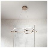  Ondaluce - prigušiva LED luster na sajli POIS LED/60W/230V zlatni | Eponuda.com