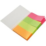 Q-Connect Post-it označevalci Quick tabs 20 x 50mm , 4 x 50l neon, (20377697) | Shoptok.si