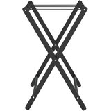  Stalak za prtljagu crni 68,5 x 38 x 58 cm od bambusa | shoptok.hr