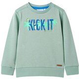  Dječja topla majica svijetla kaki 128 | shoptok.hr