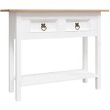 Konzolni stol borovina meksički stil Corona bijeli 90x34 5x73cm | shoptok.hr