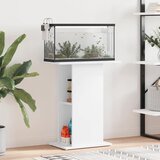  Stalak za akvarij bijeli 60,5x36x72,5 cm od konstruiranog drva | shoptok.hr