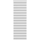 vidaXL zebra senčilo svetlo sivo 90x230 cm tkanina širina 85,9 cm | Shoptok.si