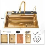 Oem Kuhinjski umivalnik, enojna posoda, digitalni prikaz -75X45 C1-BG, (5000140248) | Shoptok.si