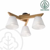  Plafonski luster ANTONIO 3xE14/40W/230V hrast | Eponuda.com