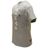 Nike Majice s kratkimi rokavi Air Jordan Paris Saintgermain Siva | Shoptok.si