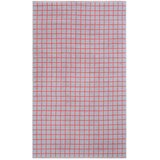 Jotex Crveni/svijetlo plavi pamučan ručnik 90x150 cm Grid – | shoptok.hr