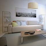  Luster na sajli ALBA 1xE27/15W/230V, prečnik 40 cm, bež | Eponuda.com
