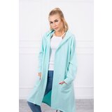 Kesi Oversize mint hooded cape Cijene