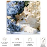 Styler Tiskana slika na platnu 32x32 cm Floral Feline – | Shoptok.si
