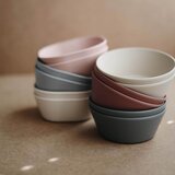 Mushie Square Dinnerware Bowl skledica Blush 2 kos | Shoptok.si
