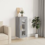 vidaXL Komoda siva sonoma 34,5x34x90 cm inženirski les Cene