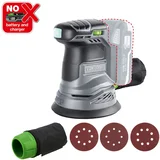 akumulatorski ekscentrični brusilnik 1 powersystem A-EXS-20/125