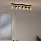  Stropni reflektor s reflektorima Crna 73 x 6,5 x 11,5 cm Metal | shoptok.hr