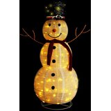  Ukrasna božićna figura snjegovića LED luksuzna tkanina 120 cm Slike