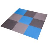  Set od 9 zaštitnih podloga u obliku slagalice za teretanu 60x60x1,0 cm plavo siva Cijene