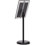 vidaXL A3 Pedestal Poster Stojala 2 kosa Črno aluminijasto stojalo | Shoptok.si