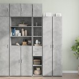 vidaXL Uski ormarić za pohranu sivi 30x42,5x225 cm konstruirano drvo Cijene