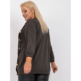 RELEVANCE Blouse-RV-BZ-7608.27-dark khaki | Shoptok.si