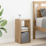  Noćni ormarić 2 pcs Umjetnički hrast 25,5 x 22 x 49,5 cm | shoptok.hr